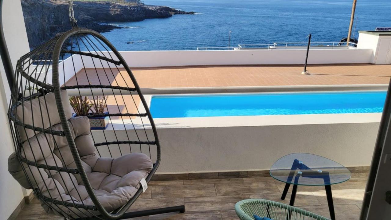 En Primera Linea De Mar Y Piscina - Apartamento Azur - El Ancla - Callao Salvaje - Costa Adejeアパートメント エクステリア 写真